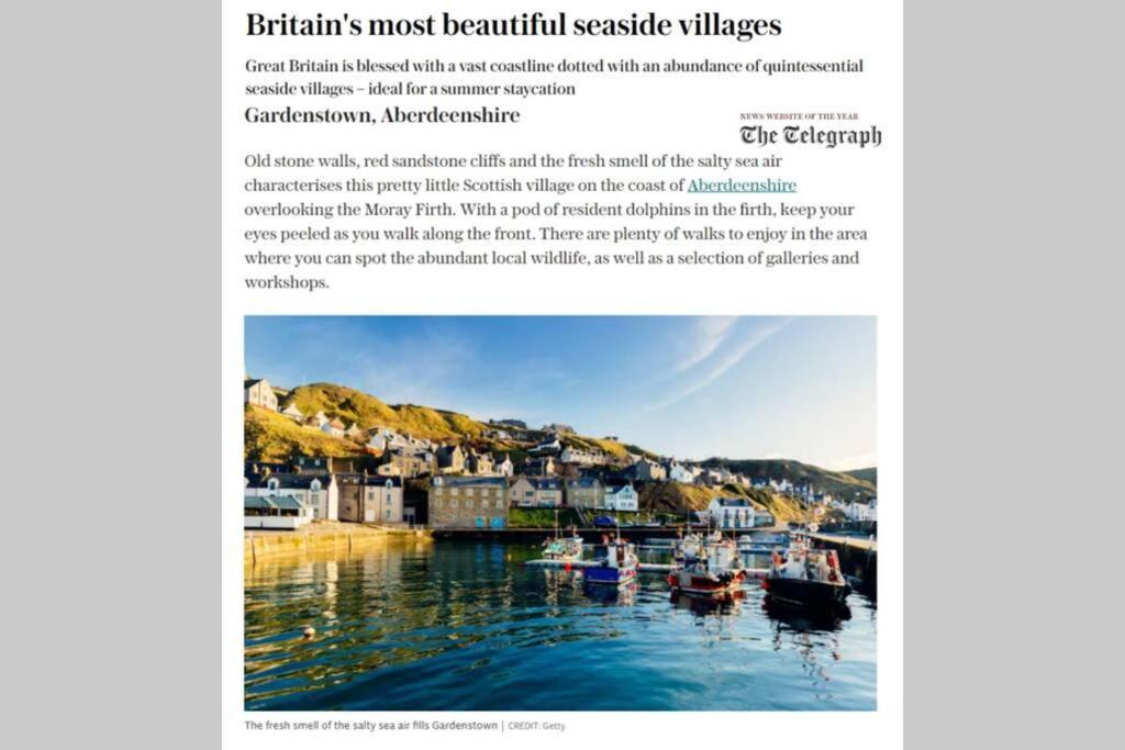 Bellevue Holiday Cottage Gardenstown Luaran gambar